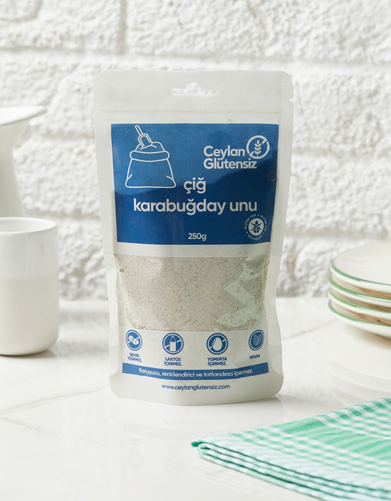 Ceylan Glütensiz Çiğ Karabuğday Unu 250gr.