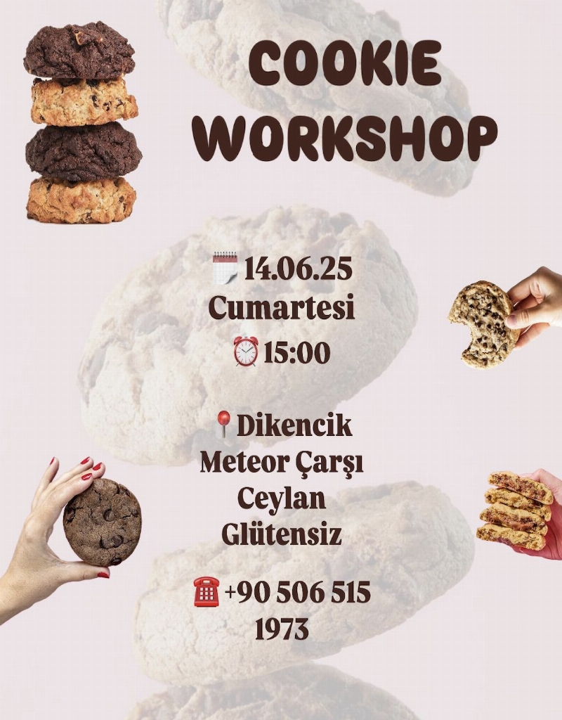 Ceylan Glütensiz Cookie Workshop